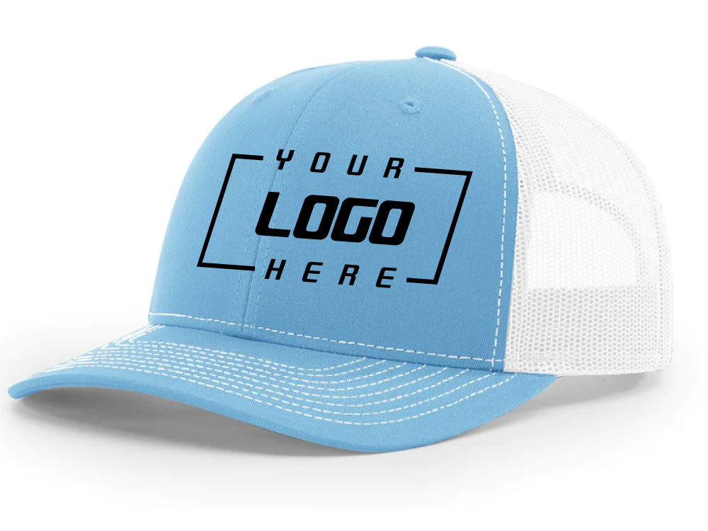 112 Trucker - Light Blue/White