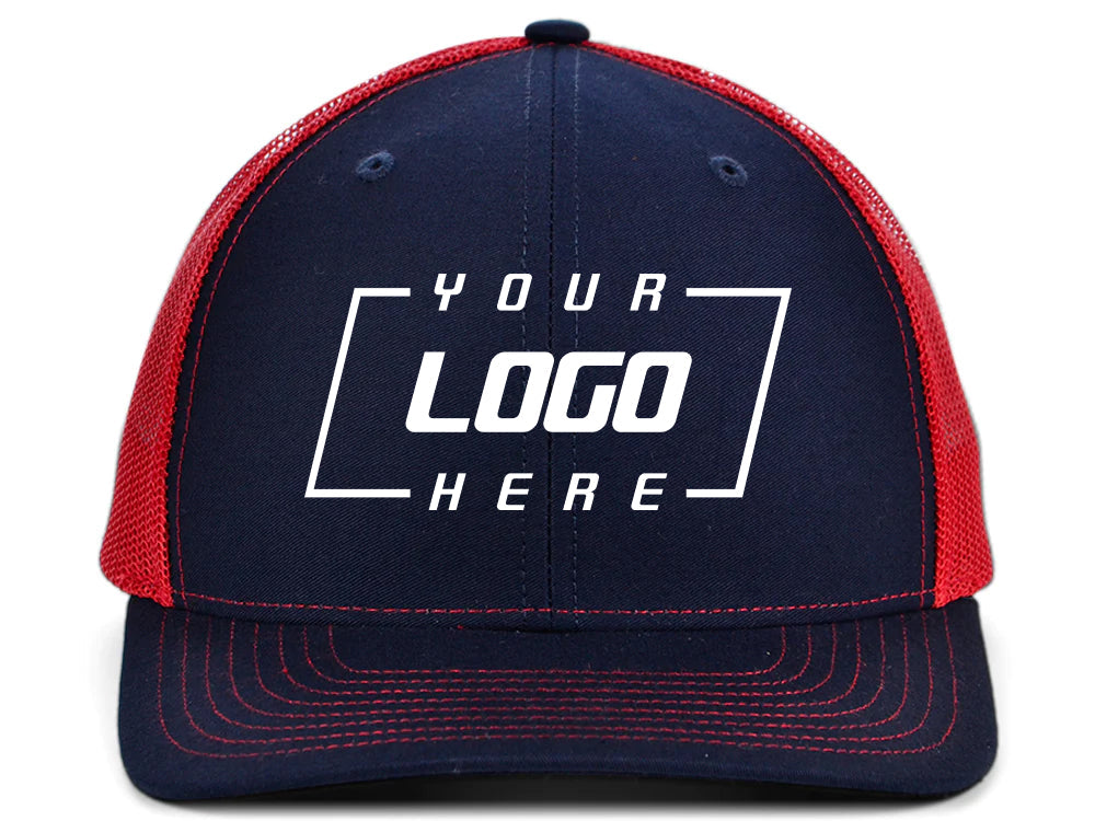 112 Trucker - Navy/Red