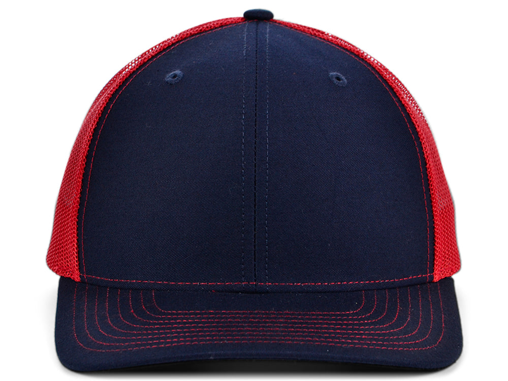 112 Trucker - Navy/Red