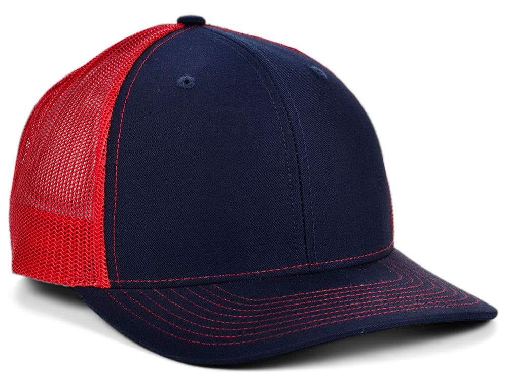 112 Trucker - Navy/Red