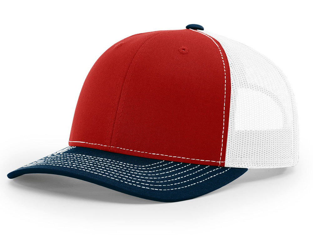 112 Trucker - Red/White/Navy