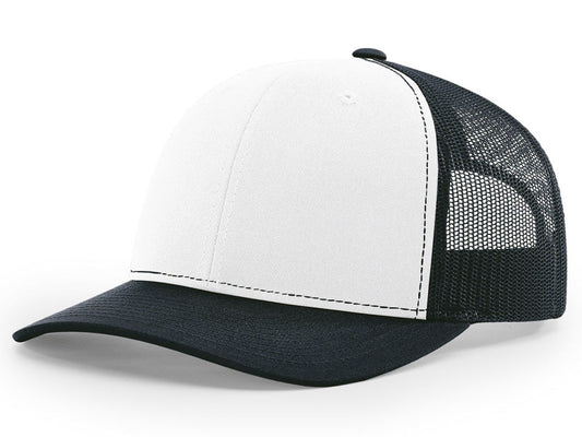 112 Trucker - White/Navy