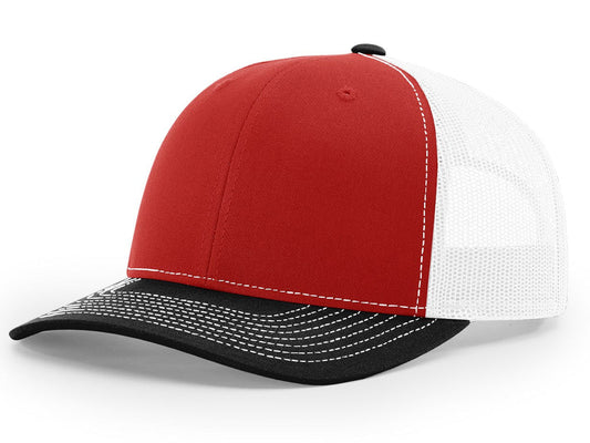 112 Trucker - Red/White/Black