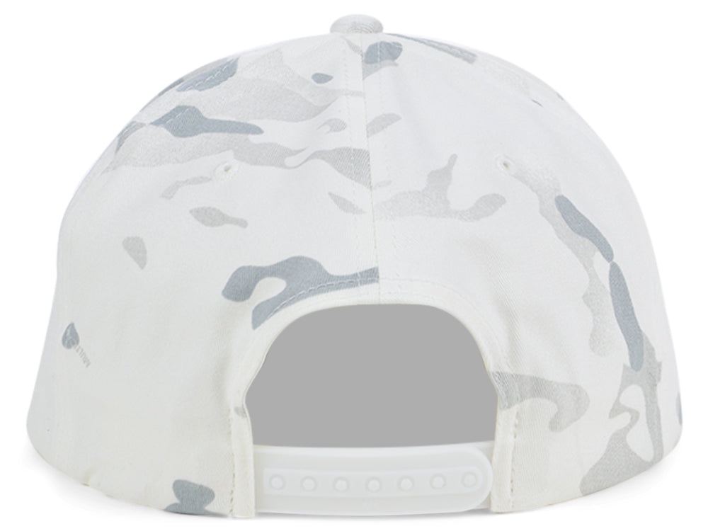 Blank Snapback - White Camo