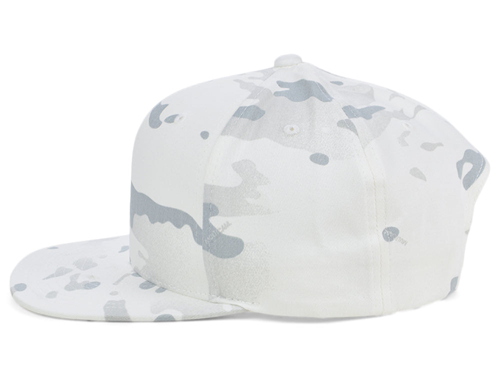 Blank Snapback - White Camo
