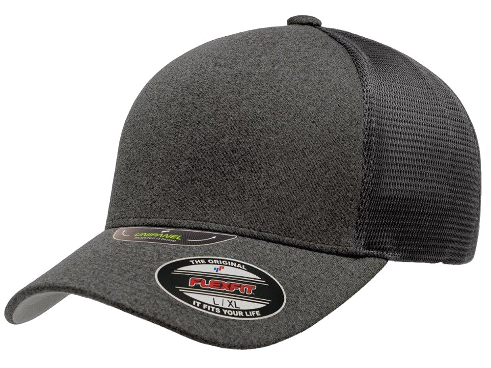 Unipanel Flex Hat - Heather Dark Grey