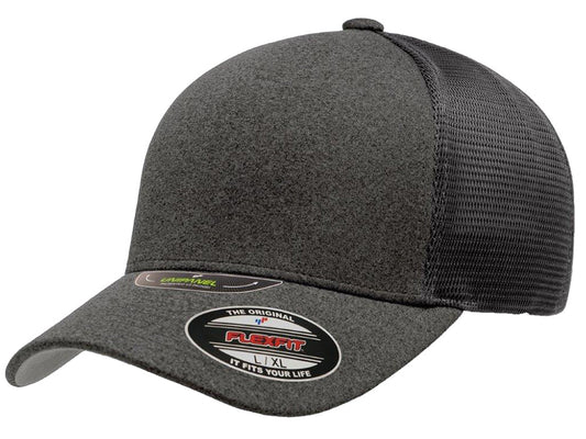 Unipanel Flex Hat - Heather Dark Grey