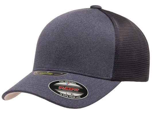 Unipanel Heather Flex Hat - Navy