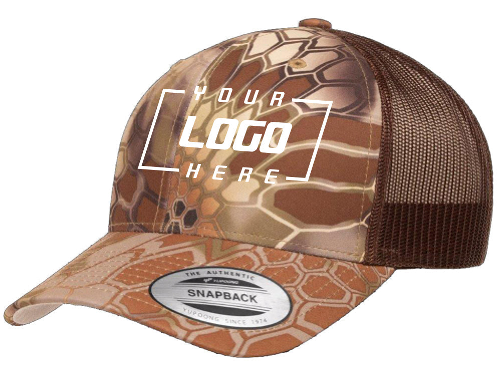 Kryptek Trucker Hat - Brown