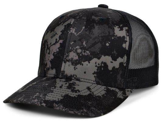 Trucker Veil Camo - Black/Camo