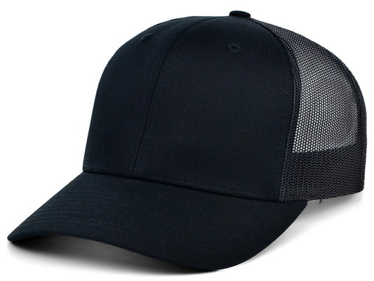 112 Trucker - Black/Black