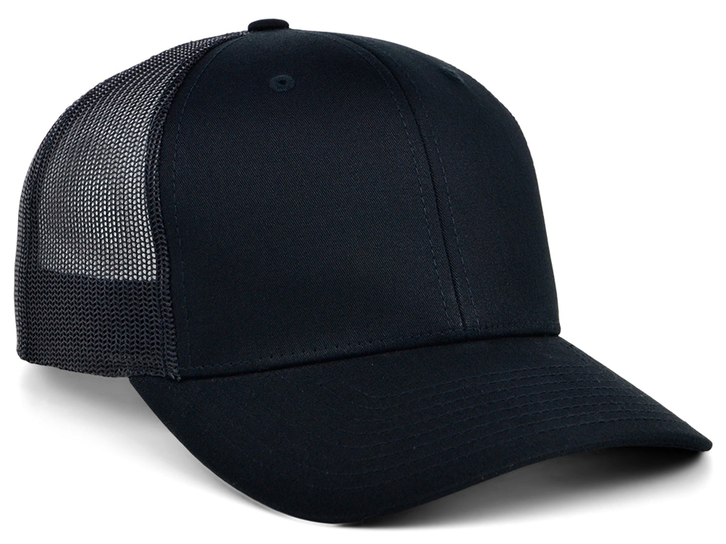112 Trucker - Black/Black
