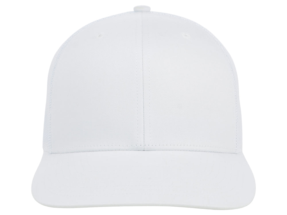 112 Trucker - White/White