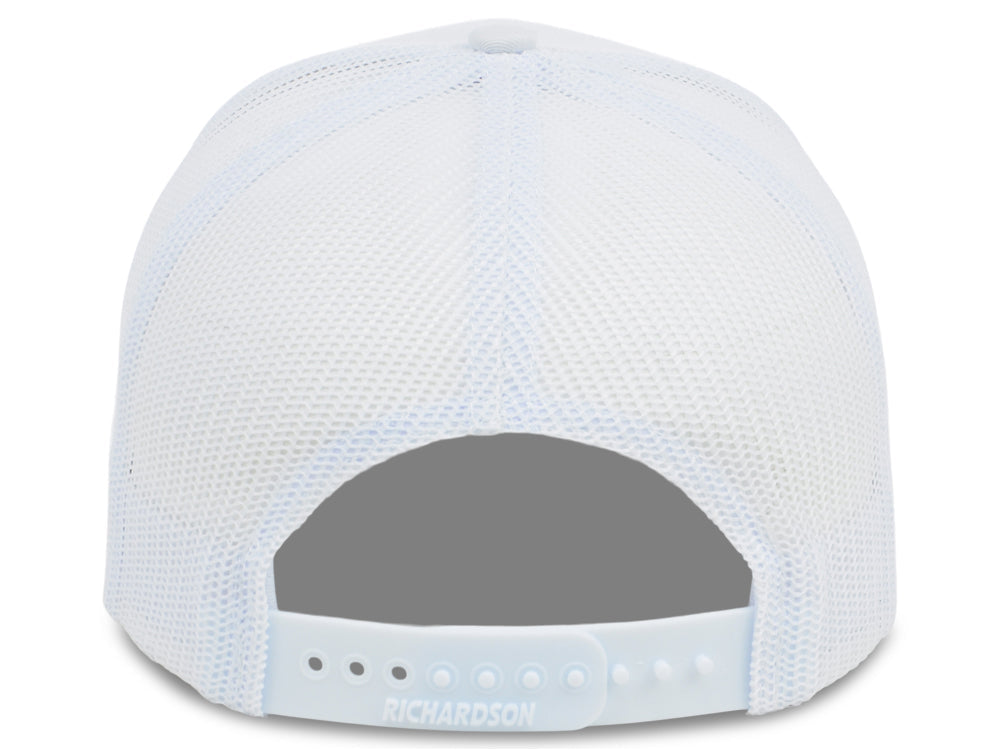 112 Trucker - White/White