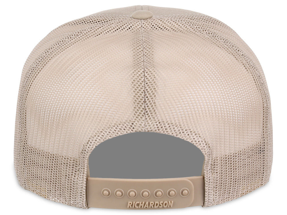 168 7 Panel Trucker - Khaki/Brown