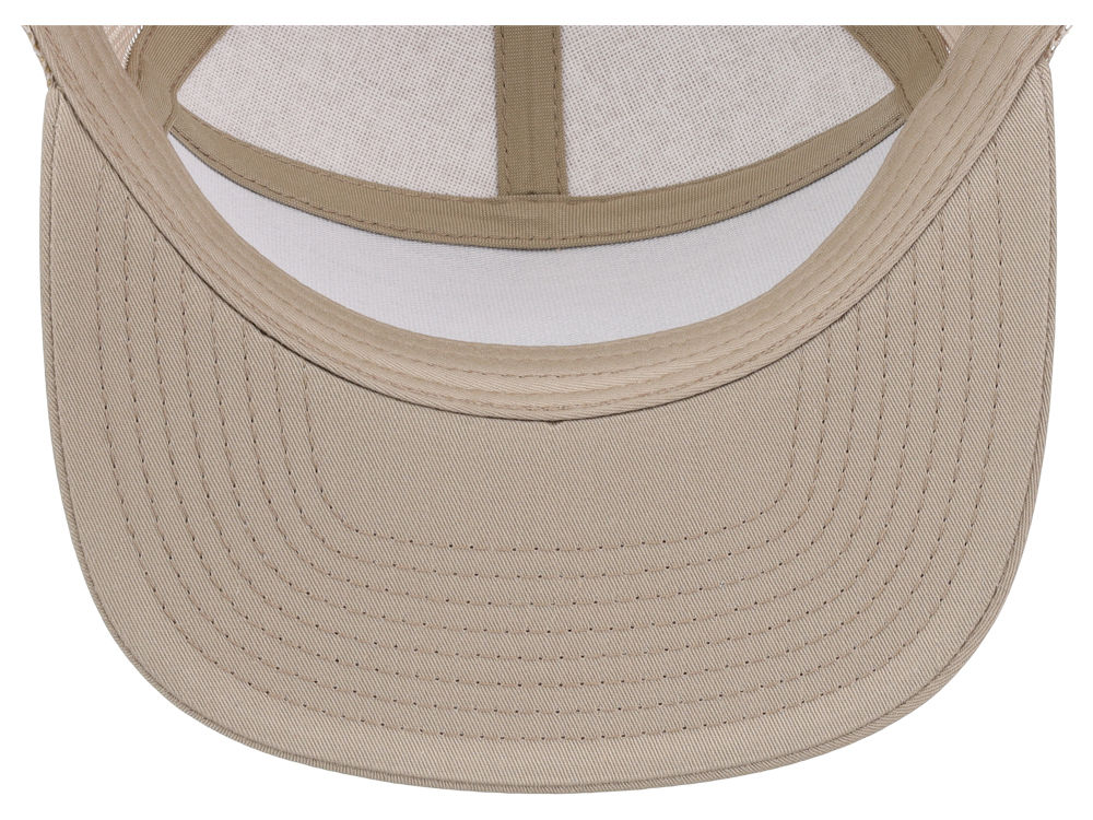 168 7 Panel Trucker - Khaki/Brown
