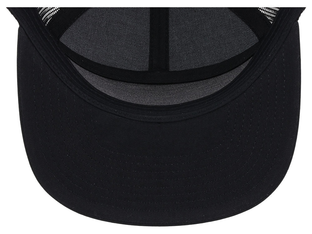 168 7 Panel Trucker - Black
