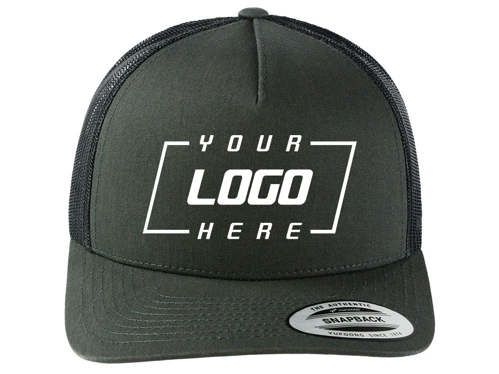 5-Panel Retro Trucker - Charcoal