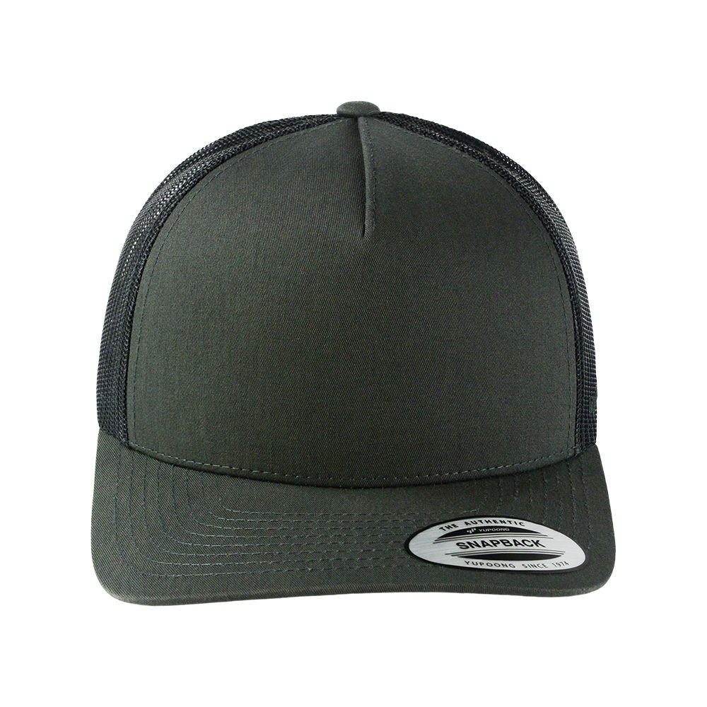 5-Panel Retro Trucker - Charcoal