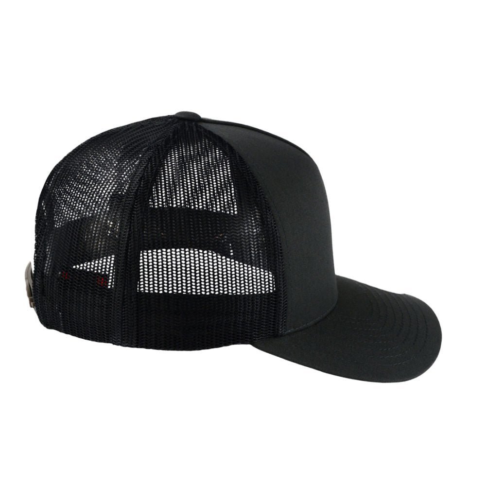 5-Panel Retro Trucker - Charcoal