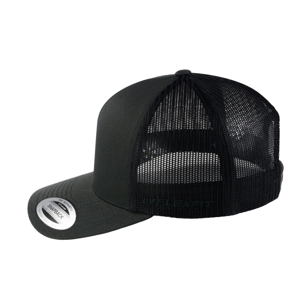 5-Panel Retro Trucker - Charcoal