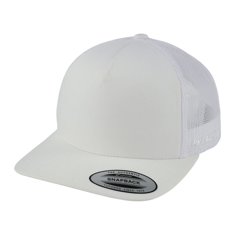 5-Panel Retro Trucker - White