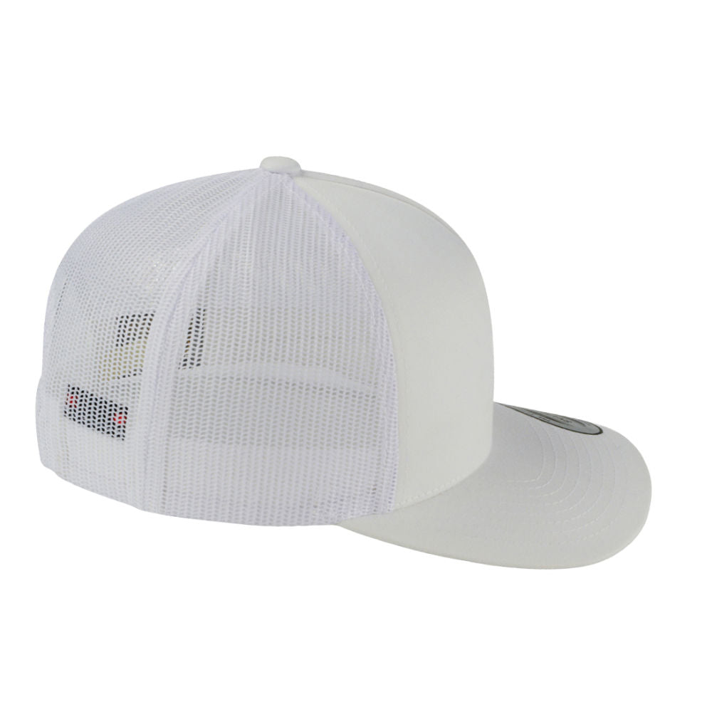 5-Panel Retro Trucker - White