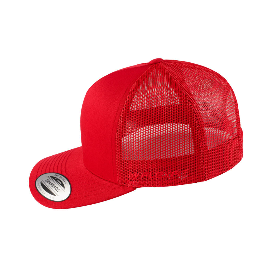 5-Panel Retro Trucker - Red