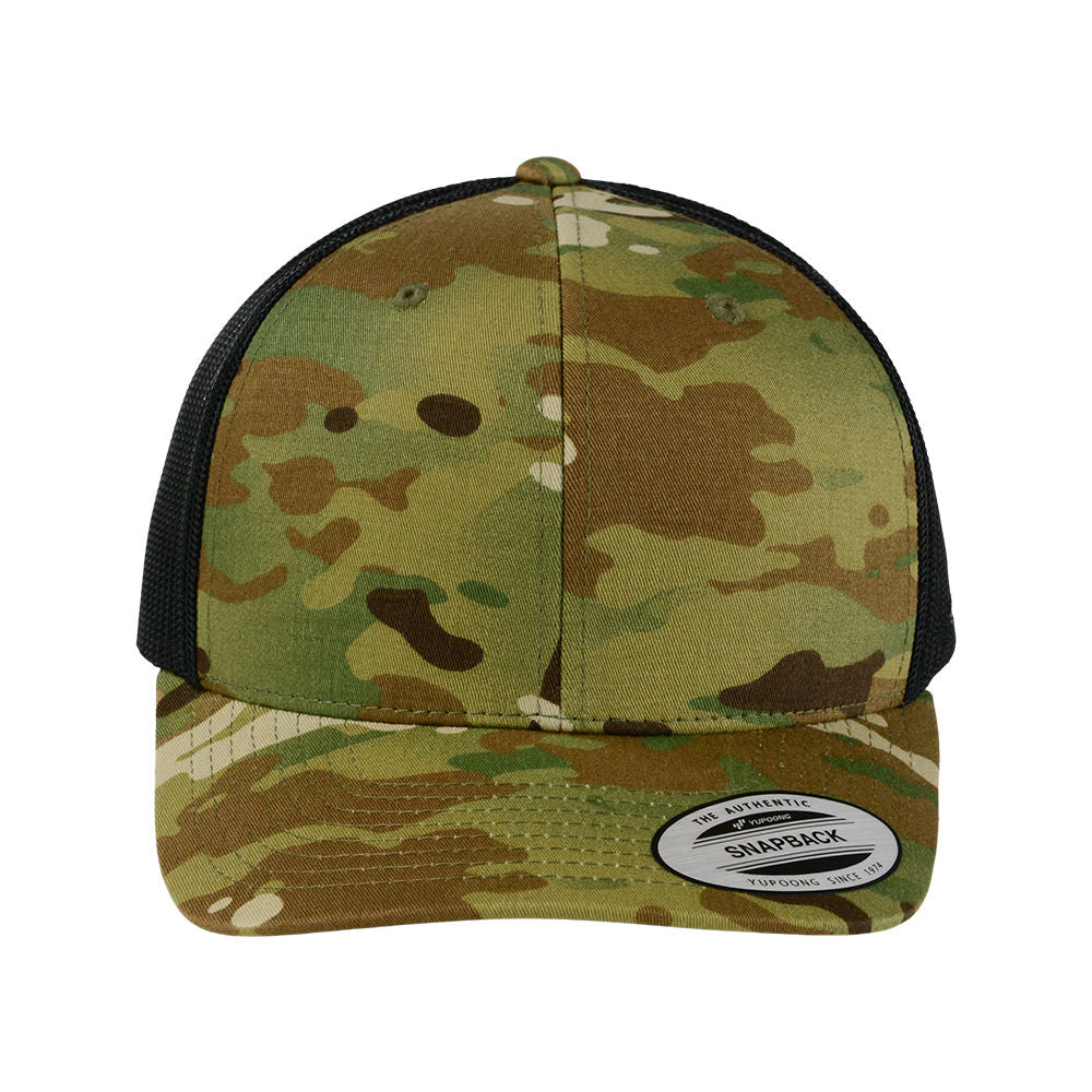 Retro Trucker- Brown/Multicam