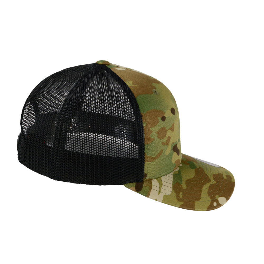 Retro Trucker- Brown/Multicam