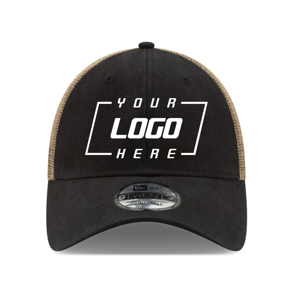 Blank Trucker 9TWENTY Snapback - Black