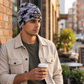 Decky 8031 Camo Knit Beanie - City Camo