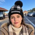 Decky 8028 Buffalo Plaid Pom Beanie - Black Plaid