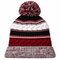 Maroon/ Black/ White