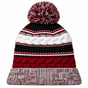 Maroon/ Black/ White