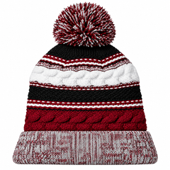 Maroon/ Black/ White