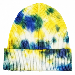 Tie Dye Yellow Blue