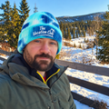 Decky 8031 Camo Knit Beanie - Tie Dye Light Blue