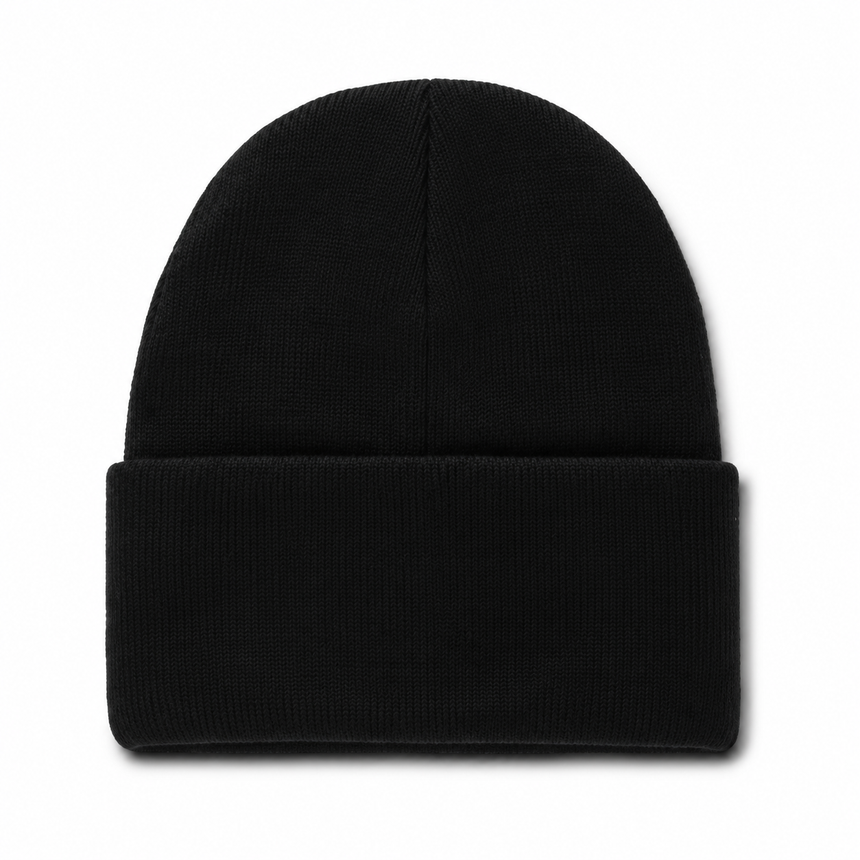 Port & Company CP90 Cuffed Knit Beanie - Black