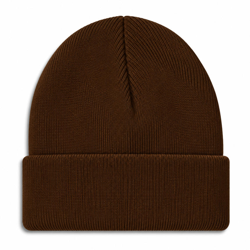 Port & Company CP90 Cuffed Knit Beanie - Brown