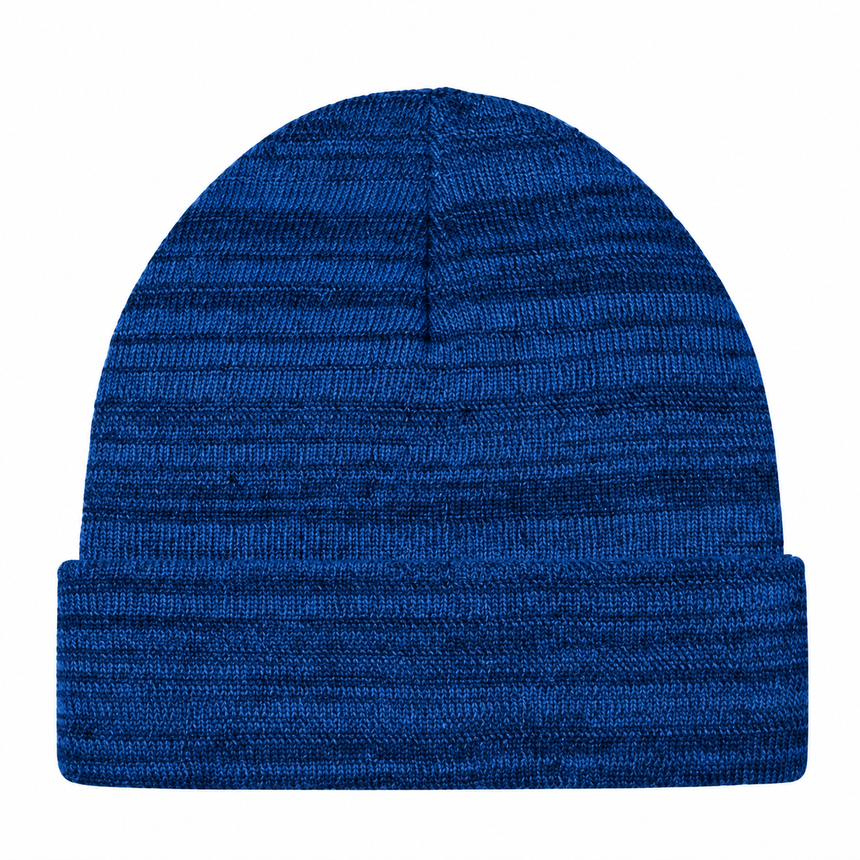Port & Company CP90 Cuffed Knit Beanie - Heather Royal Blue