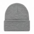 Port & Company CP90 Cuffed Knit Beanie - Light Gray