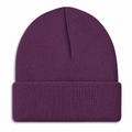 Port & Company CP90 Cuffed Knit Beanie - Pure Purple
