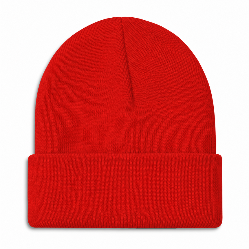 Port & Company CP90 Cuffed Knit Beanie - Red