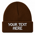 Port & Company CP90 Cuffed Knit Beanie - Brown