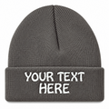 Port & Company CP90 Cuffed Knit Beanie - Dark Gray