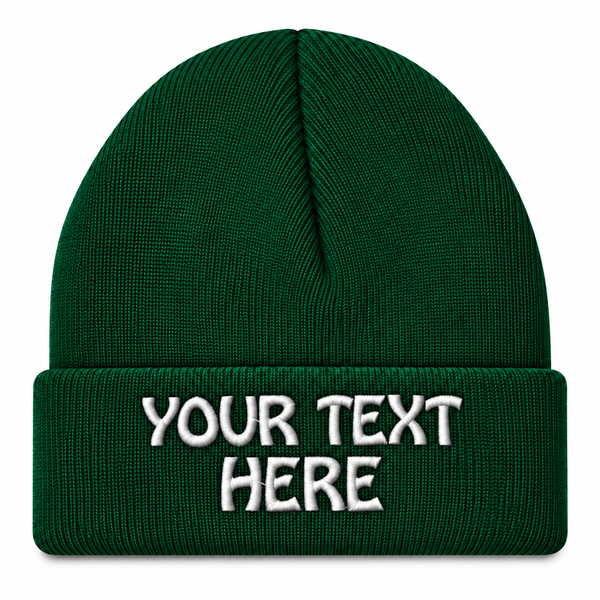 Port & Company CP90 Cuffed Knit Beanie - Forest Green