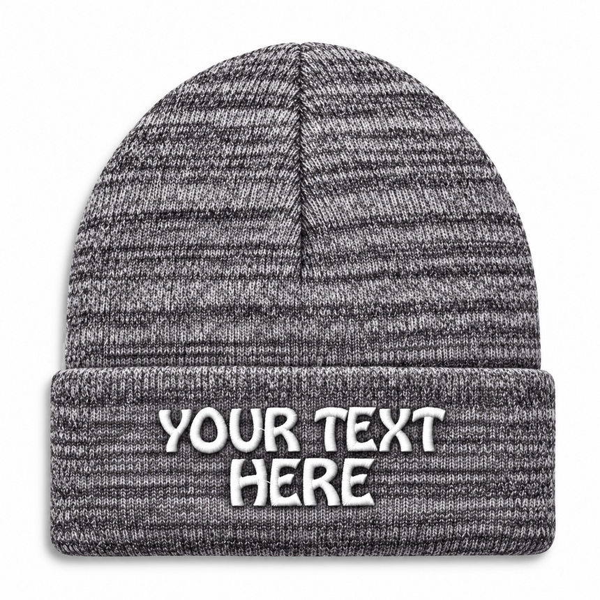 Port & Company CP90 Cuffed Knit Beanie - Heather Gray