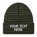 Port & Company CP90 Cuffed Knit Beanie - Heather Olive Green