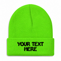 Port & Company CP90 Cuffed Knit Beanie - Lime Green